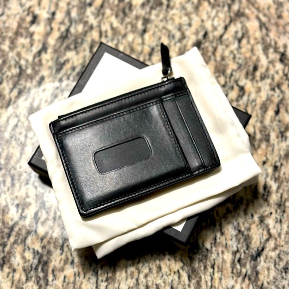 Gucci Bee GG Supreme card case wallet - Picture 2 of 2